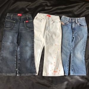 Diesel jeans pants 3T toddler girl lot bundle 3
